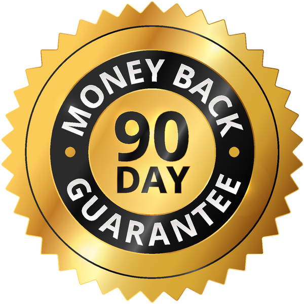 Cinna Shield 90-Day Promise — 90 days money back seal